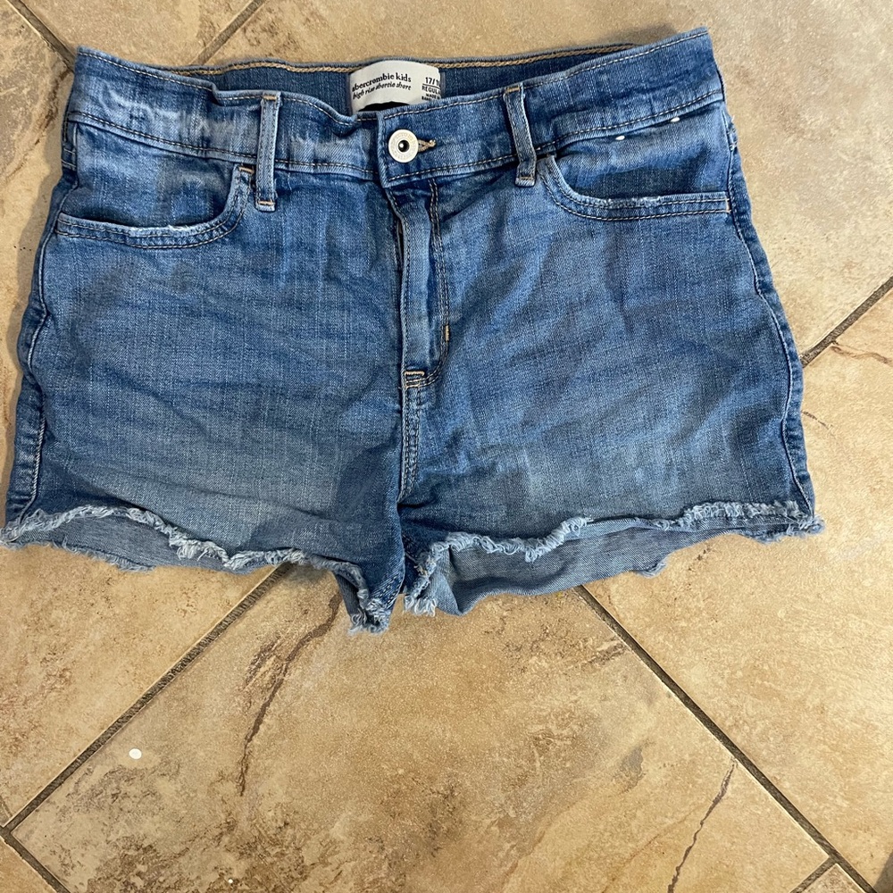 Abercrombie Kids Blue Denim Shorts